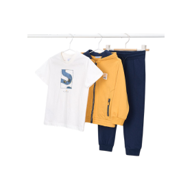 Chandal 3 piezas con camiseta