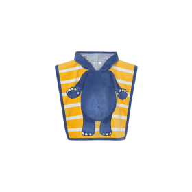 Toalla con motivo de hipopótamo