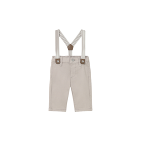 Pantalon largo sarga tirantes