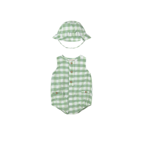 Pelele y gorro plana