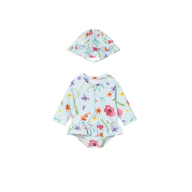 Conjunto de baño con gorro