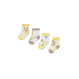 Set de 4 calcetines e