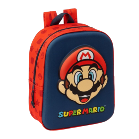 Mochila 3D Super Mario Bros 27cm