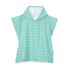 Poncho playa estampado