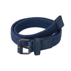 Cinturón trenzado azul bebé