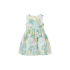 Vestido Ceremonia niña estampado verde