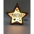 Lámpara PERSONALIZABLE con forma de estrella