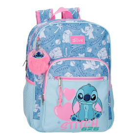 Mochila 38cm Stitch Hearts