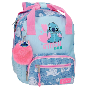 Mochila 28cm Stitch Hearts
