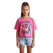 Camiseta Kpop Rosa tipo top