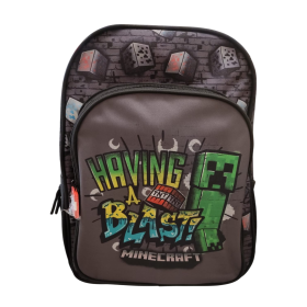 Mochila Graffiti Minecraft 34cm adaptable