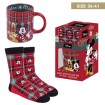 Set regalo taza y calcetines Mickey