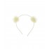 Diadema infantil con pompones