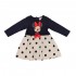 Vestido MINNIE bebé manga larga