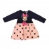 Vestido MINNIE bebé manga larga