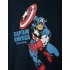 Camisola algodão MARVEL cor marinho