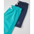 Pack de 2 Shorts colores Turquesa y Azul Marino