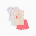 Pack 2 pijamas para Bebé con motivo piña