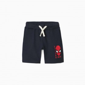 Pantalón corto algodón motivo Spiderman