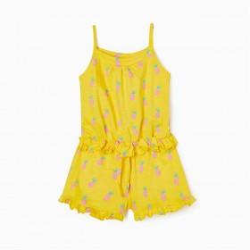 Mono corto con estampado de piñas