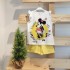 Pijama Corto de Minnie en Amarillo