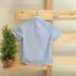 Camisa Lisa de Manga Corta para niño