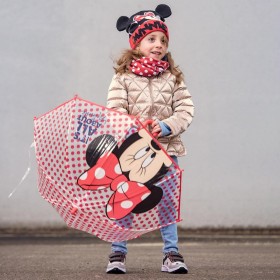 Paraguas manual burbuja Minnie Mouse