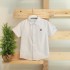 Camisa Lisa de Manga Corta para niño