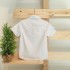 Camisa Lisa de Manga Corta para niño