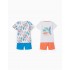 Pack 2 Pijamas Motivo Tropical Adventure niño