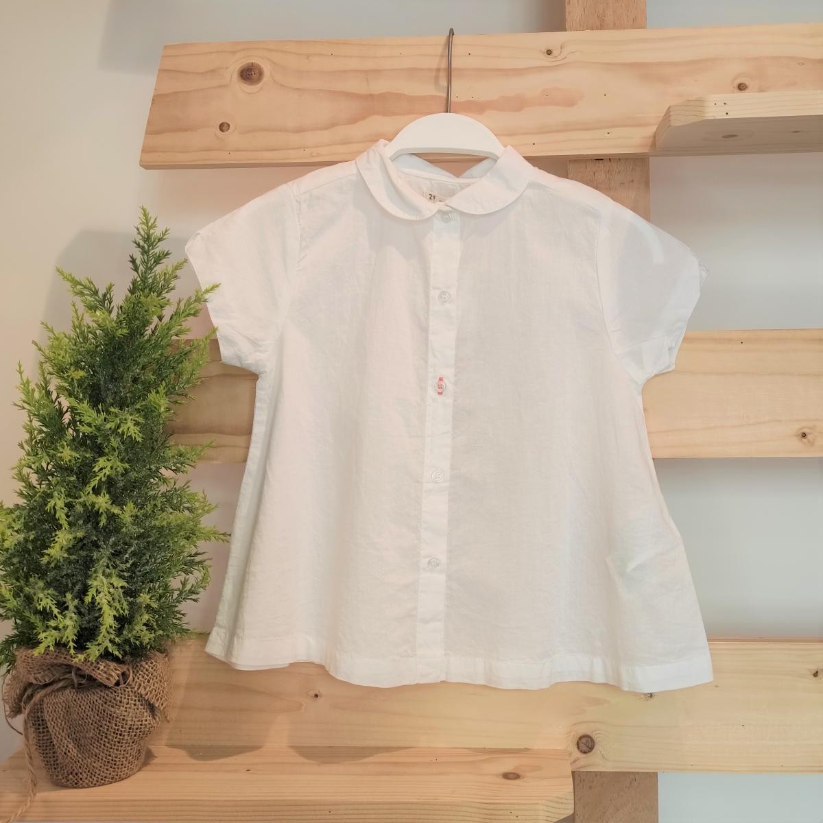 Pulido carrera apelación Camisa blanca para niña. Tienda online moda infantil | Koala Vila