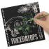 Cuaderno Dinosart Rasca y Dibuja Dinosaurios