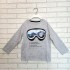 Camiseta Gris con Efecto Lenticular Niño