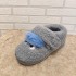 Zapatilla Gris Monstruíto para bebé Niño