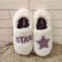 Zapatilla en Blanco con Estrella Niña