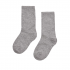 Calcetín Infantil Perlé Gris Jaspeado