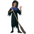 Disfraz Bruja infantil negro y azul