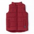 Colete acolchoado cor granada