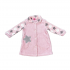 Bata Rosa con Estrellas para Bebé Niña