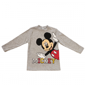 Camiseta Mickey bebé manga larga