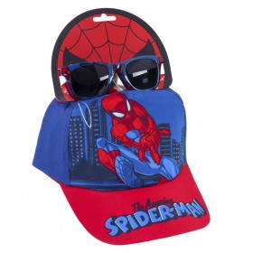 Gorra y Gafas de sol de Spiderman