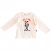 Camiseta bebé oso roquero