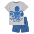 Pijama Corto algodón para niño estampado Pulpo