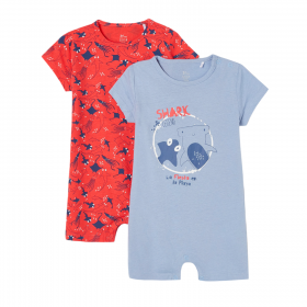 Pack 2 Peleles Pijama algodón para Bebé Niño