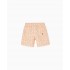 Bañador Bermuda Niño estampado color naranja