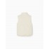 Chaleco Niña en color marfil