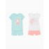 Pack 2 Pijamas de Verano para niña
