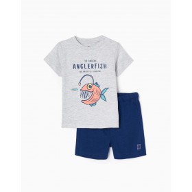 Camiseta y Pantalón Corto Bebé Anglerfish