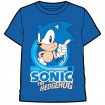 Camiseta Sonic algodón color azul
