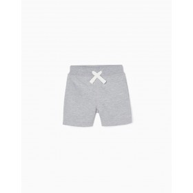 Pantalón Corto Bebé Niño color gris